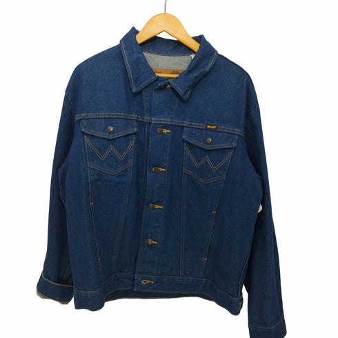 ラングラー Wrangler 90~2000s 1074145pw デニムトラッカージャケット メンズ import:L