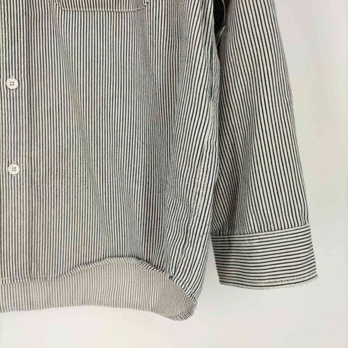 ディッキーズ Dickies ワンポイント刺繍 ストライプシャツ メンズ import:L