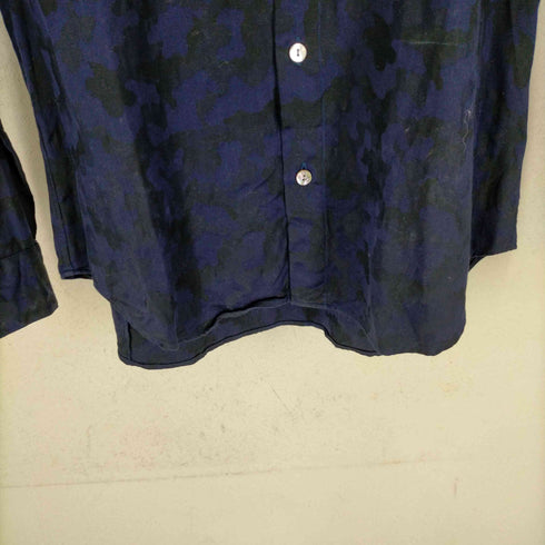 キャサリンハムネットロンドン KATHARINE HAMNETT LONDON カモ柄コットンシャツ メンズ JPN:M