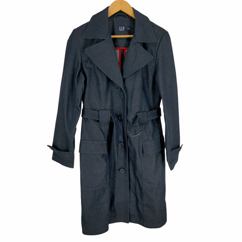 ギャップ Gap 00S 01AW デニムトレンチコート レディース JPN:S