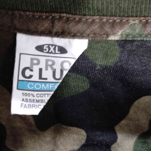 プロクラブ PRO CLUB 5XL ビッグサイズ オーバーサイズ S/S TEE メンズ 5XL