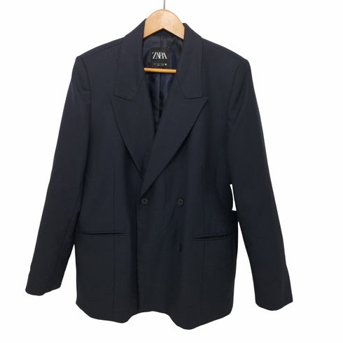 ザラ ZARA ダブルブレストテーラードジャケット メンズ