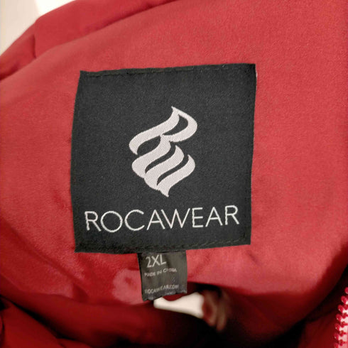 - Rocawear ロゴ刺繍フーデッドブルゾン メンズ 2XL