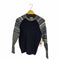 ブルックスブラザーズレッドフリース BROOKS BROTHERS REDFLEECE 切替ケーブル編みクルーネックニット メンズ XS