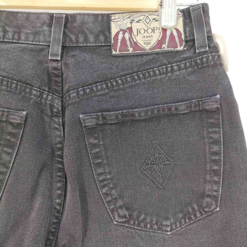 ヨープ JOOP ポルトガル製 テーパードブラックデニムパンツ メンズ 42