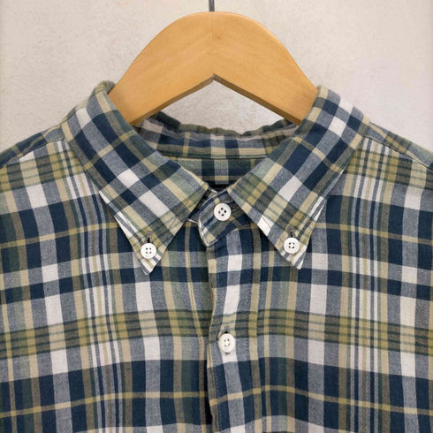 ビームスプラス BEAMS+ B.D. Indigo Yarn Tartan メンズ JPN:M