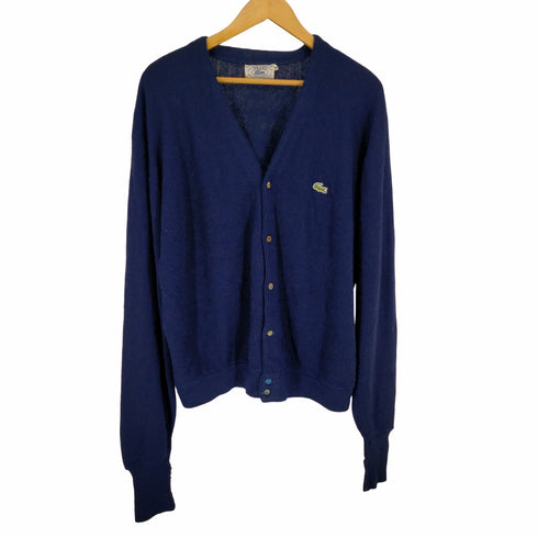 アイゾッドラコステ IZOD LACOSTE 70-80s 糸巻きタグ カーディガン メンズ JPN:XL