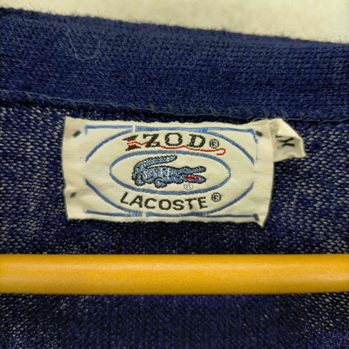 アイゾッドラコステ IZOD LACOSTE 70-80s 糸巻きタグ カーディガン メンズ JPN:XL
