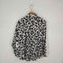 ザラ ZARA レオパード柄 サテンL/Sシャツ レディース JPN:S