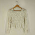 ザラ ZARA LACE PEPLUM TOP レースペプラムトップス レディース import:M