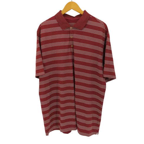ナイキゴルフ NIKE GOLF Dri-Fit Tech Core Stripe Performance Polo Shirt ドライフィット ボーダー S/S ポロシャツ メンズ import:XL