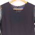 ユナイテッドアローズグリーンレーベルリラクシング UNITED ARROWS green label relaxing D CLAN Vネック 7分袖 メッシュスリーブ オールインワン レディース