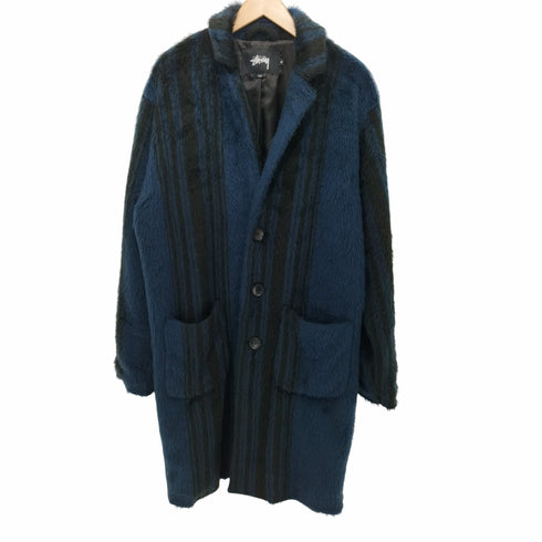 ステューシー Stussy 17AW STRIPE OVERCOAT メンズ JPN:M