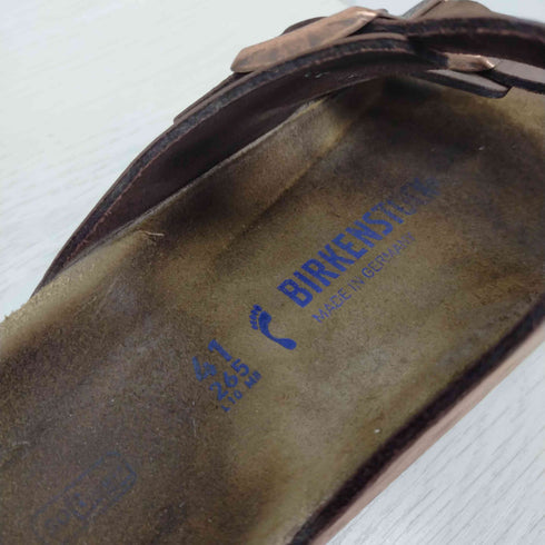 ビルケンシュトック BIRKENSTOCK アリゾナ ソフトフットベッド/モカ スエード/サンダル メンズ 26.5