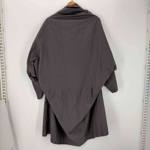 シリンギルド SHIRIN GUILD MADE IN SCOTLAND シルクボーダーコート メンズ