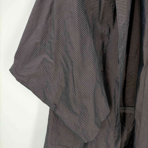 シリンギルド SHIRIN GUILD MADE IN SCOTLAND シルクボーダーコート メンズ