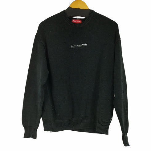 シュプリーム Supreme 19SS Fuck Everybody Sweater メンズ JPN:S