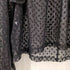 ザラ ZARA ドット柄 シアーシャツ レディース