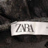 ザラ ZARA ドット柄 シアーシャツ レディース