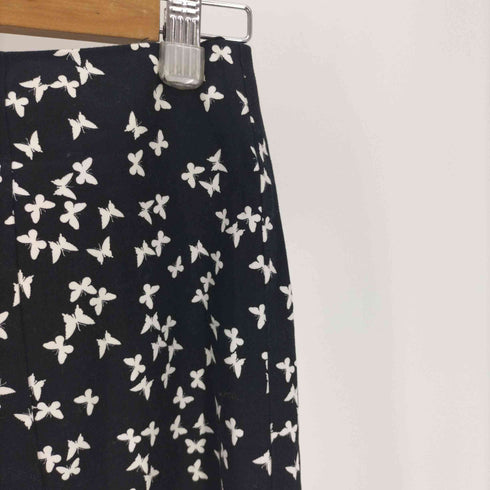 ローラアシュレイ LAURA ASHLEY 蝶柄フレアスカート レディース 11