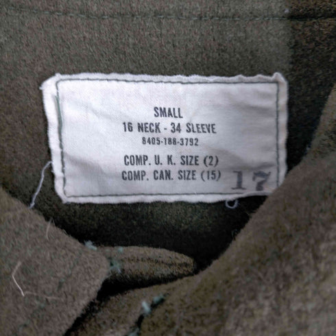 ユーエスアーミー US ARMY M-51 WOOL FIELD SHIRT ウール フィールド シャツ メンズ JPN:2