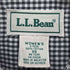 エルエルビーン L.L.Bean 90s ギンガムチェック L/S シャツ レディース import:XS