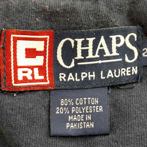 チャップスラルフローレン CHAPS RALPH LAUREN 90S CRL-78 プリント プルオーバーパーカー メンズ 2XB