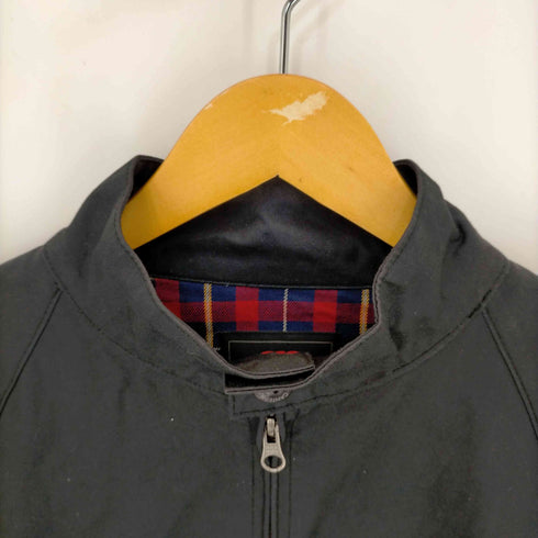 カンタベリーオブニュージーランド CANTERBURY OF NEW ZEALAND ハリントンジャケット 裏地チェック メンズ import:M