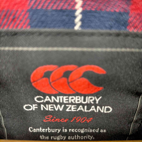カンタベリーオブニュージーランド CANTERBURY OF NEW ZEALAND ハリントンジャケット 裏地チェック メンズ import:M