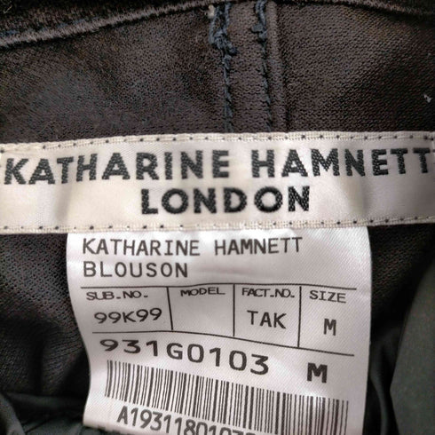 キャサリンハムネットロンドン KATHARINE HAMNETT LONDON Y2K ナイロン切替パッカブルジャケット メンズ JPN:M