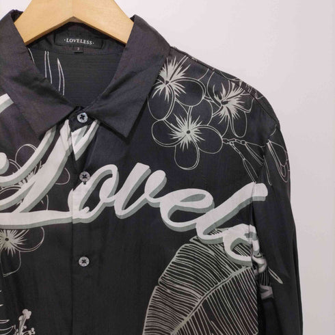 ラブレス LOVELESS シルクホッパーシャツ メンズ JPN:2