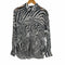 ジュンヤワタナベコムデギャルソン JUNYA WATANABE COMME des GARCONS 20AW ゼブラプリントシャツ シアーシャツ レディース JPN:S