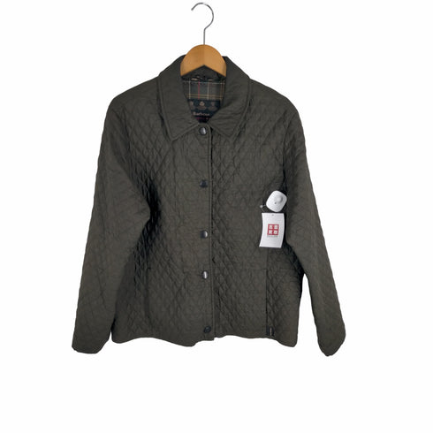 バブアー Barbour L210 TAILORED FLYWEIGHT 裏地メッシュチェック キルティングジャケット レディース 14