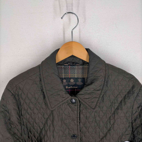 バブアー Barbour L210 TAILORED FLYWEIGHT 裏地メッシュチェック キルティングジャケット レディース 14