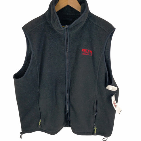 エディーバウアー Eddie Bauer 90S USA製 EBTEK POLARTEC フリースベスト ドローコード メンズ import:M