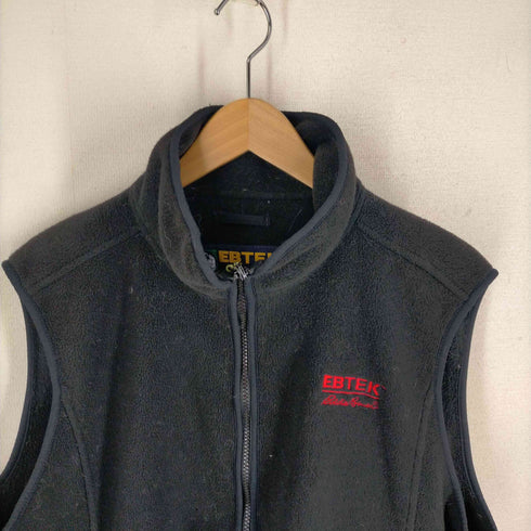 エディーバウアー Eddie Bauer 90S USA製 EBTEK POLARTEC フリースベスト ドローコード メンズ import:M