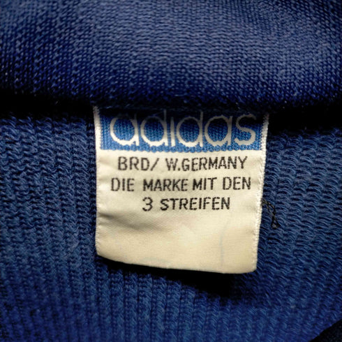 アディダス adidas 70S デサント製 西ドイツタグ ワンポイント刺繍 トラックジャケット メンズ X0