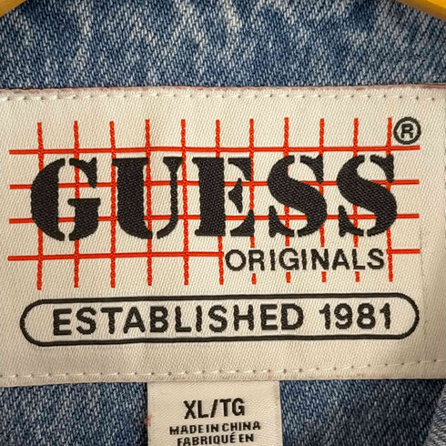 ゲス GUESS Originals Denim Kit Jacket メンズ import:XL