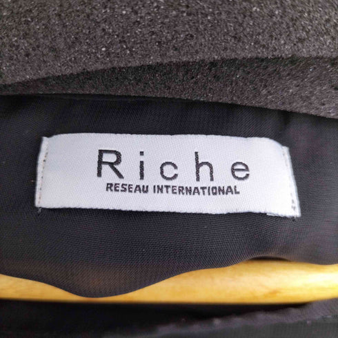 リシェ RICHE プリーツデザイントップス レディース