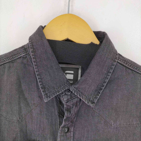 ジースターロー G-STAR RAW ACROTCH WORK SHIRT L/S メンズ import:L