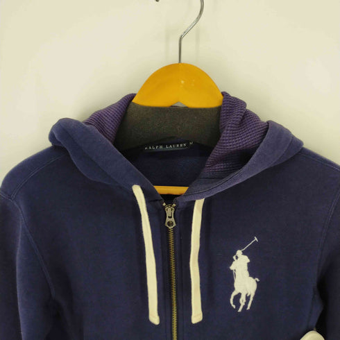 ラルフローレン RALPH LAUREN ジップパーカー ポニー刺繍 レディース JPN:M