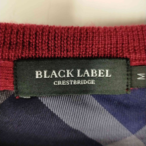 ブラックレーベルクレストブリッジ BLACK LABEL CRESTBRIDGE Vネックニット メンズ JPN:M