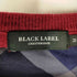 ブラックレーベルクレストブリッジ BLACK LABEL CRESTBRIDGE Vネックニット メンズ JPN:M