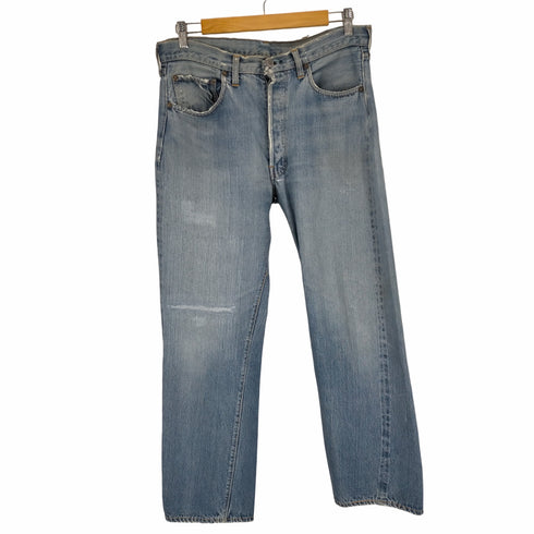 リーバイス Levis 60S~ 501 BIG E ボタン裏4 並行ステッチ 足長R 隠しリベット無 メンズ