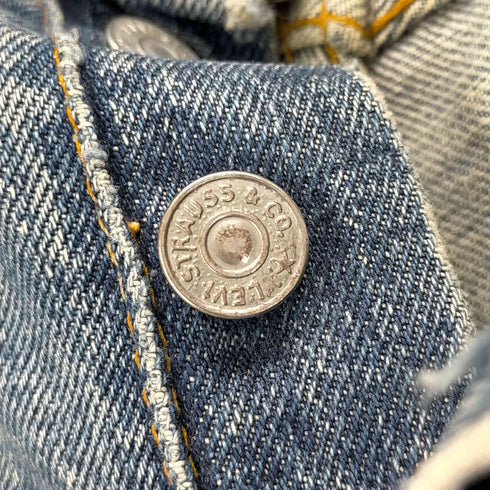 リーバイス Levis 60S~ 501 BIG E ボタン裏4 並行ステッチ 足長R 隠しリベット無 メンズ