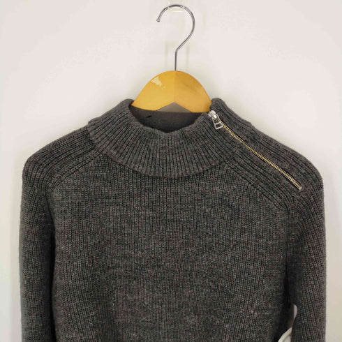 ティーケータケオキクチ TK.TAKEO KIKUCHI 斜めジップモックネックニット メンズ JPN:M