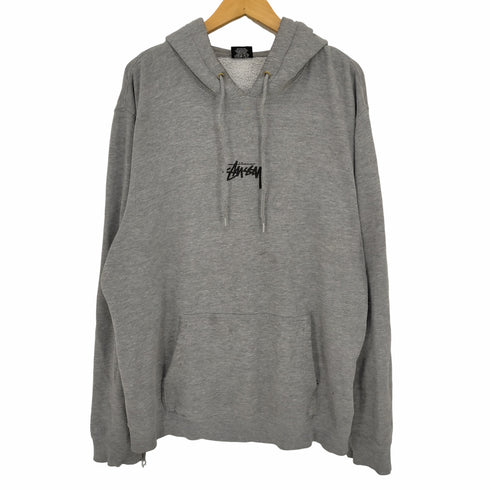 ステューシー Stussy 00s USA製 ロゴプリントプルオーバーパーカー メンズ import:XL
