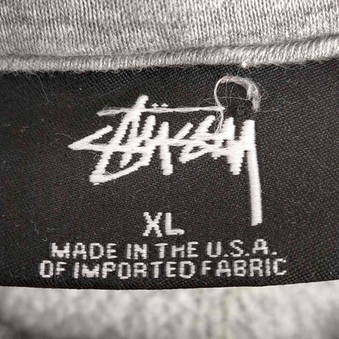 ステューシー Stussy 00s USA製 ロゴプリントプルオーバーパーカー メンズ import:XL