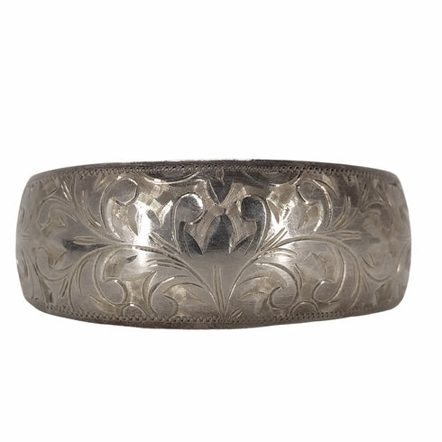 STERLING 950刻印 総柄バングル レディース ONE SIZE