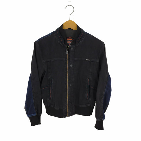 ディーゼル DIESEL JOGGJEANS UTILITY COLLECTION 切替デニムブルゾン レディース import:XS